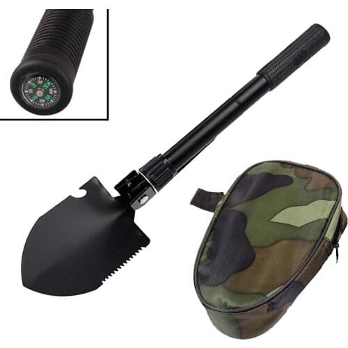 Multi Tool Military Tactical Folding Shovel Outdoor Survival Shovel Camping Supplies Garden Tool Snow Shovel EDC Self-defense