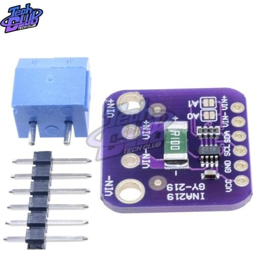 INA219 Current Sensor Module I2C GY219 Power Supply Breakout Board Module I2C interface For arduino Electronic PCB DIY DC