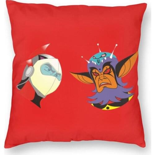Robot Vega And Actarus Cushion Cover Sofa Decoration Goldorak Grendizer Mazinger Z Square Throw Pillow Cover 45x45