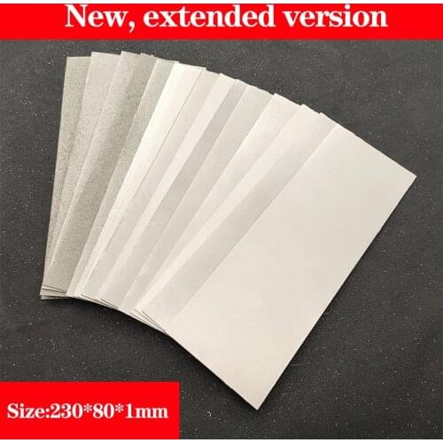 Professional 80, 240, 600, 1000, 2000, 3000 Grit Knife Sharpener Diamond Sharpening Stone Sharpening Stone Quick Sharpener