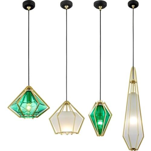 Nordic led glass ball hanglampen pendant lights luminaire kitchen fixtures bedroom hanging lamp living room pendant light