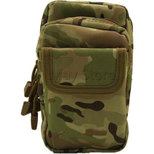 Unisex Outdoor Sport Tactical Molle Waist Belt Loops Bags Hunting Hunting Reloader Pouch Bag