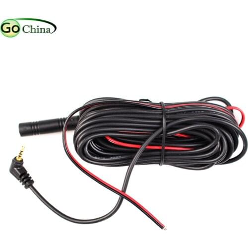 IaotuGo 2.5mm Jack Male To 4 Pin/ 5 Pin Video Cable For Car DVR Mirror DVR 6M 10M 15M 20M Video Extension Cable For DVR Camera