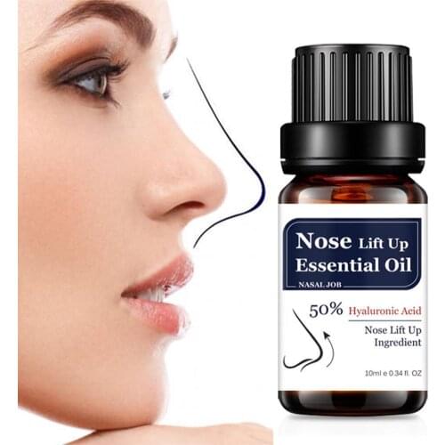 Heighten Rhinoplasty Essential Oil Nasal Bone Rmodeling Smaller Thin Up Care Nose Effective Pure Shaping Natural Nose Produ W4O4