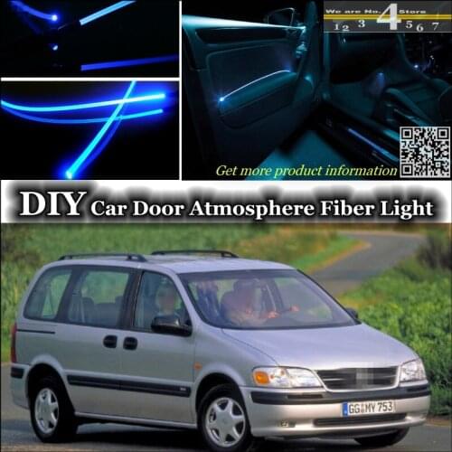 Interior Ambient Light Tuning Atmosphere Fiber Optic Band Lights For Opel Sintra For Vauxhall Sintra Inside Door illumination