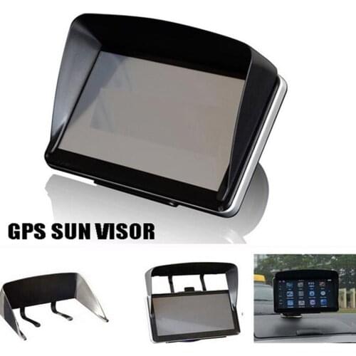 5/7inch Screen Sun Shade Visor Shield Car GPS Cover Block Blind Cap Accessories