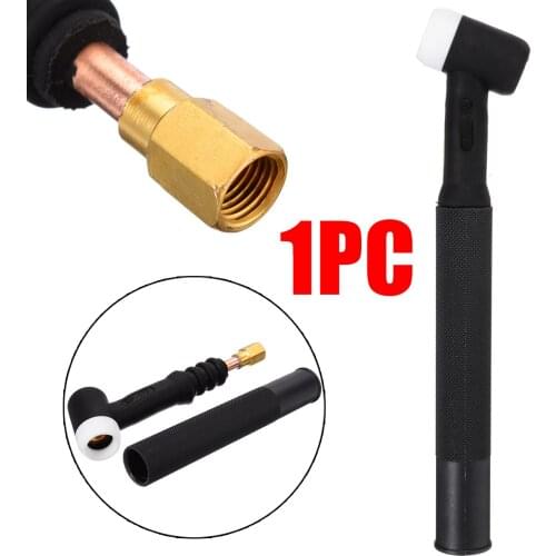 1pc New Practical 150A WP-17F TIG Welding Torch Head Body Flexible Air-Cooled With Handle Welding Tool Supporting Equipment