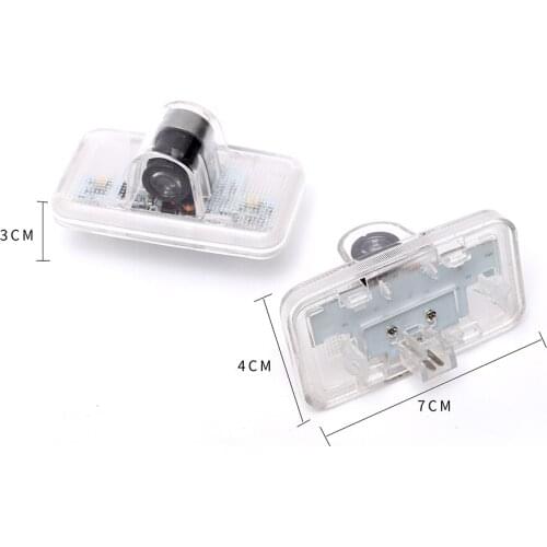 2pcs Led car door light For Teana 2004-2007 Altima Logo Laser Projector Light emblem Welcome lamp Accessories