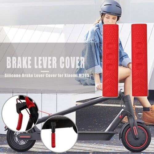 2pcs Brake Lever Kickstand Cover Non Slip Silicone Protector Outdoor Cycle Biking Set Entertainment for Xiaomi M365