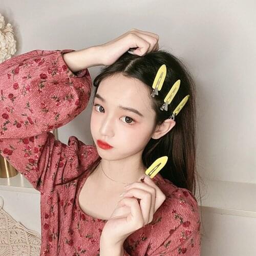 4pcs Seamless No Bend Hair Clips Barrettes, No Mark Pin Curl Clip, Makeup No Crease Hair Clip, Hair Styling Bang Clips