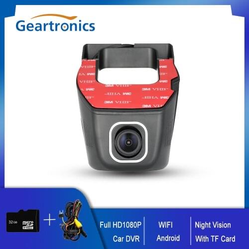 WiFi Car DVR Camera NTK 96660 HD1080P Android Dashcam Video Recorder Registrator Night Version Parking Monitor Car DVR Camera