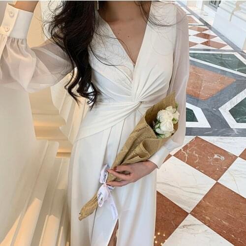 Белые летние платья CamKemsey China At AliExpress