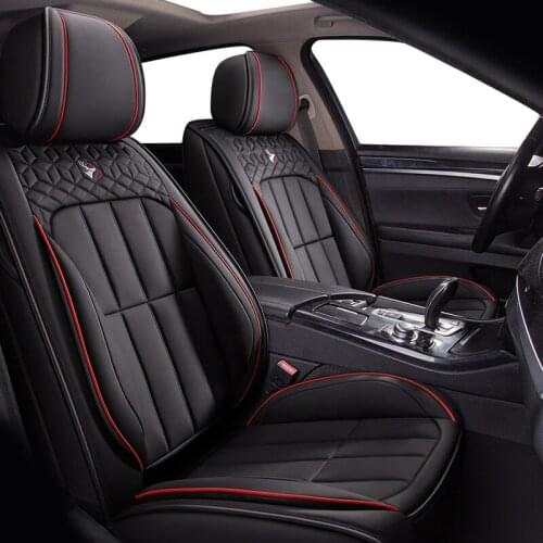 Red Leather Car seat covers For suzuki swift samurai grand vitara liana 2014 jimny 2000 alto sx4 accessories