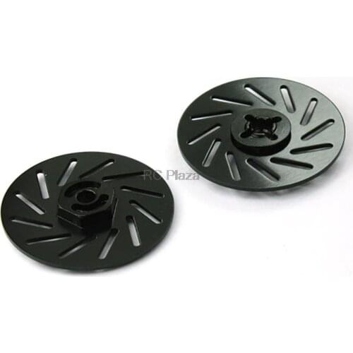 Black Aluminum Wheel Adaptors with brake disc Large X2P CPV 57822LK RC Racing Car parts