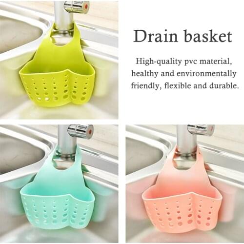 Kitchen Accessories Sink Shelf Soap Sponge Drain Rack Bathroom Holder Suction Cup Kitchen Organizer kitchen Accessories Wash