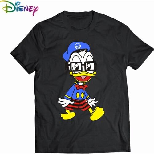 Disney Donald Duck T-shirts women short sleeve tshirt women 2021 Summer Tops graphic t shirts T-shirt cotton anime t shirt