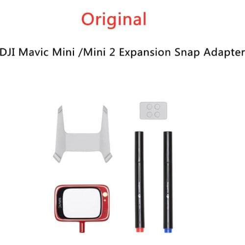 DJI Mavic Mini 2/Mini Expansion Buckle Adapter, Erasable Pen Building Block Expansion Block for DJI Mavic Mini 2 Accessories