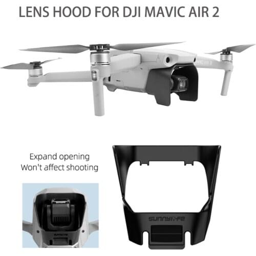 Mavic air 2 Anti-glare Lens Hood Gimbal Protective Cap Lens Cover Sunshade Accessories For DJI Mavic Air 2 Drone