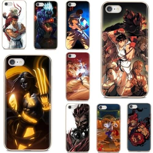 Soft TPU Covers For Xiaomi Redmi 2 S2 3 3S 4 4A 5 5A 5 6 6A 7A 9 9T 9C 9A Pro Pocophone F1 Art-Street-Fighter-Game