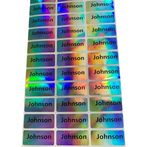 3size Personalized Name Stickers Waterproof Daycare School Label Decal Scratch Proof Multi Purpose