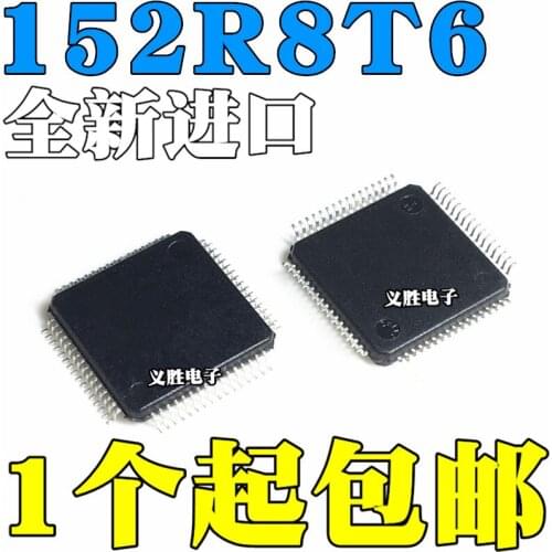 New and original STM8L152R8T6 8-bit microcontroller chips LQFP64