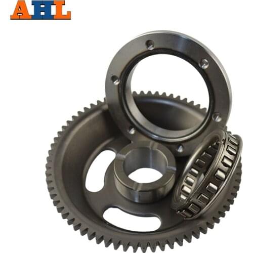 AHL Motorcycle One Way Starter Clutch Gear Assy For YAMAHA TTR250 XT250 Tricker 250 YFM250 Raptor TT250R Raid Serow 250