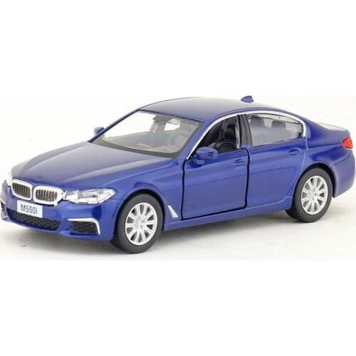 RMZ City/1:36 Scale/Diecast Toy Car Model/M550i Super Car/Diecast Metal Pull Back Model/Educational Collection/Gift For Children