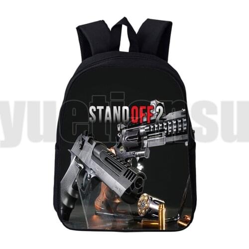 Trendy Shooting Game Bags 3D Printed Standoff 2 Backpack Children 12/16 Inch Anime Back To School Bag Pack Teenagers Mochila