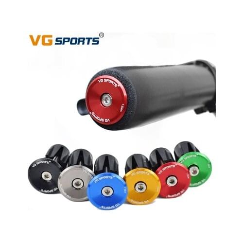 1 Pair of Bicycle Handlebar Plug Handle End Cap Aluminum Alloy Lock MTB Mountain Bike End Plug Bicycle Accessories Bicycle Parts