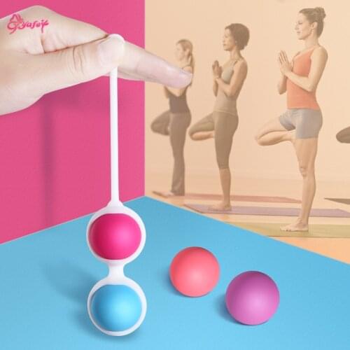 Vagina Balls Tighten Exercise Machine Smart Ball Vibrator Sex Kegel Ball Love Ben Wa Ball Vaginal Geisha Ball Sex Toys for Women