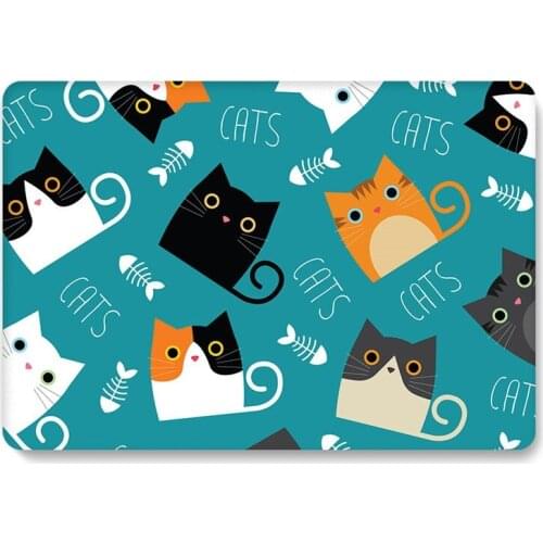 Hard Case for Macbook Air 13 Cute Cartoon Matte Cover for Macbook Air 13 Case A2337 A2179 A1932 2018 A1466 Pro 13 A2251 A2289