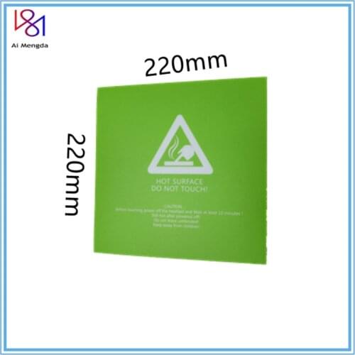 1pcs Frosted Hotbed Sticker 220mmx220mm Heat Bed Tape 3d Printer Sticker Build Plate Tape For 3d Printer Parts