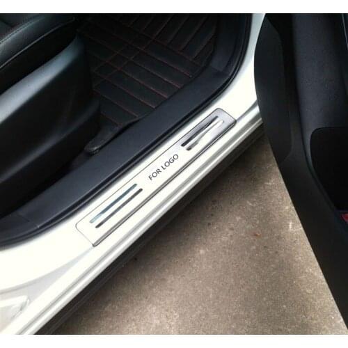 Car Accessories Styling for Mazda CX-5 CX 5 CX5 2013-2016 Door Sill Guard Stainless Scuff Plate Door Sills Pedal Protector