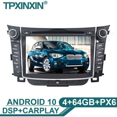 Android 9 4+64G For Hyundai I30 Elantra GT 2012-2016 Car Stereo Multimedia Player Android GPS Navigation Auto Audio Radio