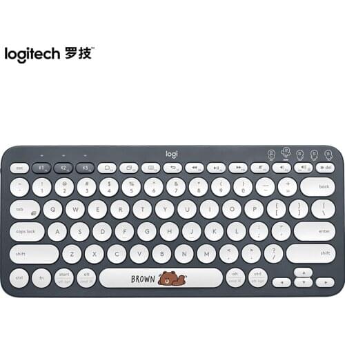 Logitech K380 keyboard Bluetooth wireless linemate multi-color Windows MacOS Android IOS Chrome OS universal