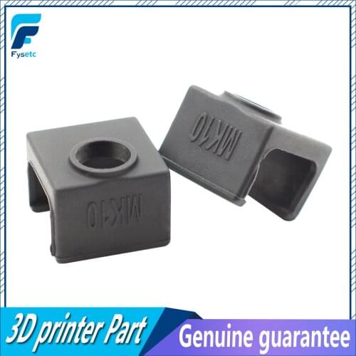 1PC MK10 Black Silicone Sock instead Ceramic Insulation For Wanhao i3 QIDI TECH SILICONE HEATER BLOCK COVER