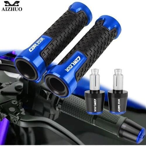 CNC Aluminum Motorcycle 7/8"22mm Accessories Handlebar Grips Handle Bar Cap End Plug FOR HONDA CBR250RR NC22 ALLYEARS CBR 250 RR