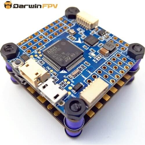DarwinFPV Betaflight F4 V3S Flight Control Built-in Image Filtering OSD 35A 4 in 1 ESC Flytower For FPV RC Drone