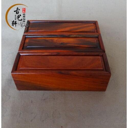 The ancient Yi Xuan rosewood, rosewood seal boxes, jewelry boxes, jade box