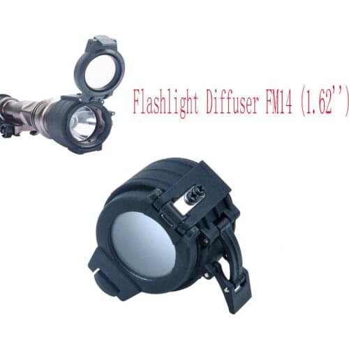 Element Tactical Flashlight Diffuser FM14 (1.62'') Fits M961 & M910 Airsoft Scout Light Weapon Light Accessories (EX304)