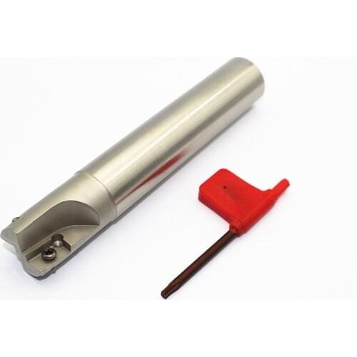 BAP400R C24 25 200 2T 200mm Indexable Face Mill Cutter 4Flutes Endmill Shoulder Face Mill Cutter for APMT1604 Insert