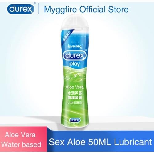 Durex Lubricant For Sex Aloe 50g lubricante sexual Vaginal and Anal Gel Water Based Lube Adult Sex Products For Adults