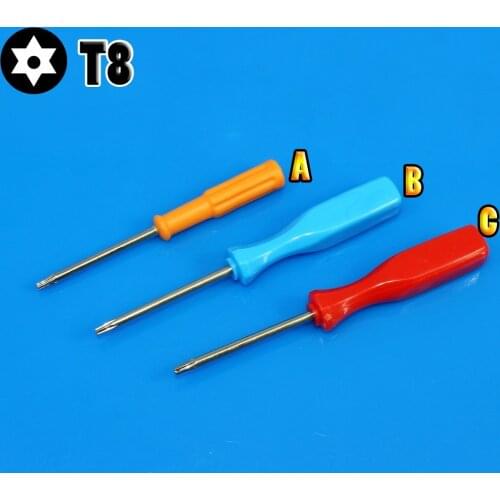 1 PCS Mini T8 Screwdriver DIY Repair Tool Torx Driver for XBOX ONE Wireless Practical Controller For PS3 Slim Disassembly