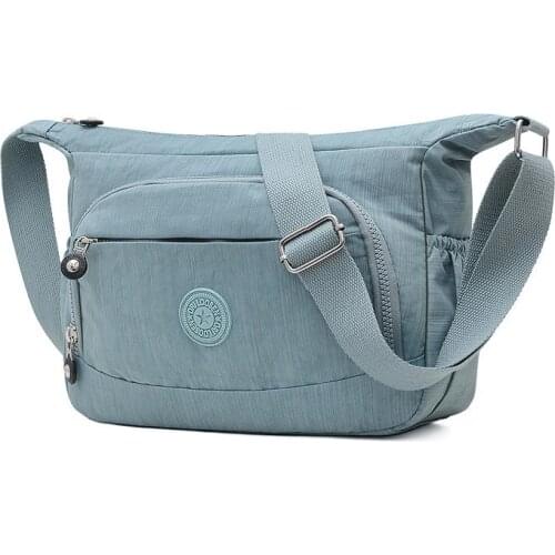 Nylon Women Messenger Bags With Doll Casual Ladies Purse Handbag Female Crossbody Bags Shoulder Bags Waterproof Tote