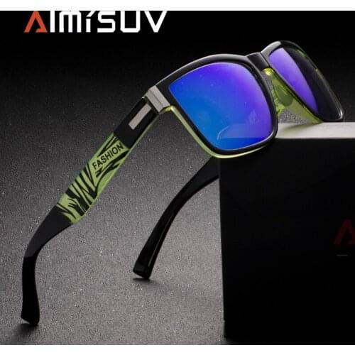 AIMISUV 2019 Popular Polarized Sunglasses for Men Classic Sport Sunglasses Women Driving Shades Male Glasses UV400 Gafas De Sol