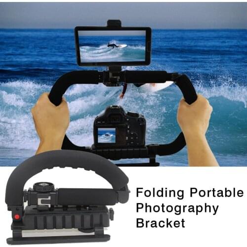Mobile Phone SLR Camera Photography Bracket Portable Rabbit Cage Anti-shake Holder For GoPro Canon Nikon IPhone DV