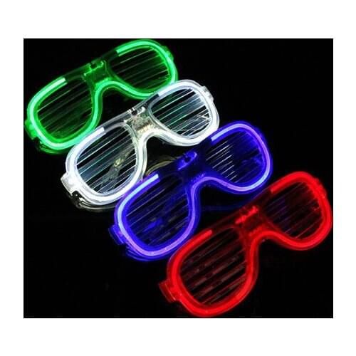 Party Favors Blinds cold light glasses led luminous holiday glasses flash cheers glasses holiday supplies