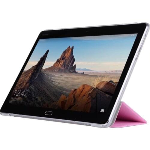 Transparent PU leather case for huawei mediapad M6 8.4 inch VRD-AL09 VRD-W09 tablet cover for huawei M6 8.4 case