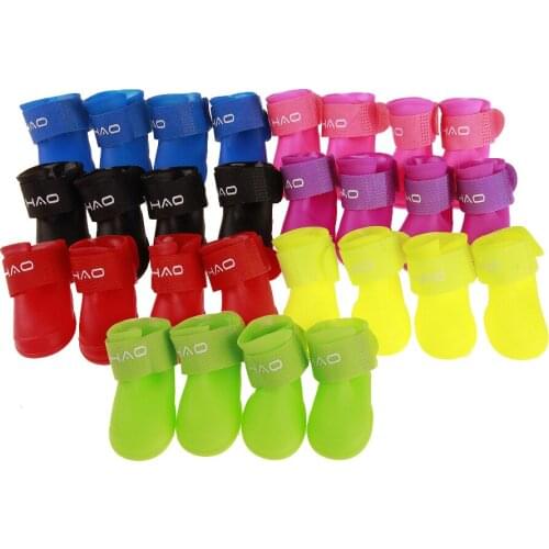 Blast special pet products pet shoes non-slip pet rain shoes dog cat shoes dog boots