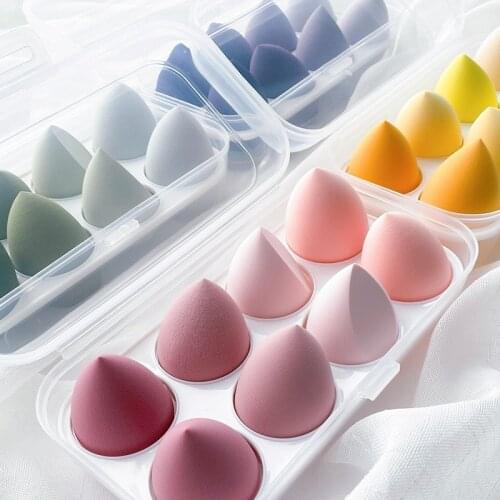 120pcs Makeup Puff Sponge Set 8pcs/set Beauty Foundation Powder Blush Blender Makeup Accessories Tools Cosmetic Blending Sponges